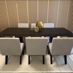 6 Chair Dining Table 