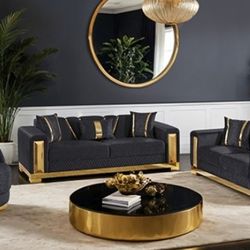 2 PCS SOFA & LOVESEAT SET (BRAND NEW)