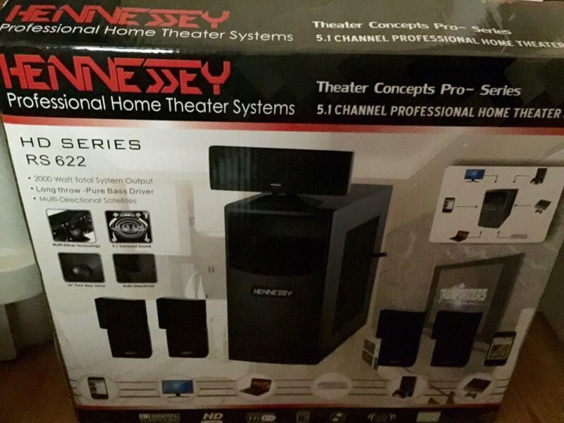 Hennessey home theater best sale system