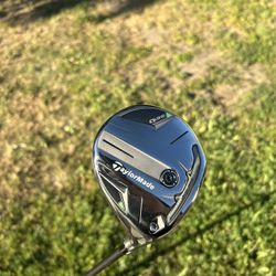 TaylorMade Qi35 5-Wood Fairway Wood Black Silver w/ Head Cover