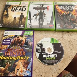 5 XBOX 360 Games