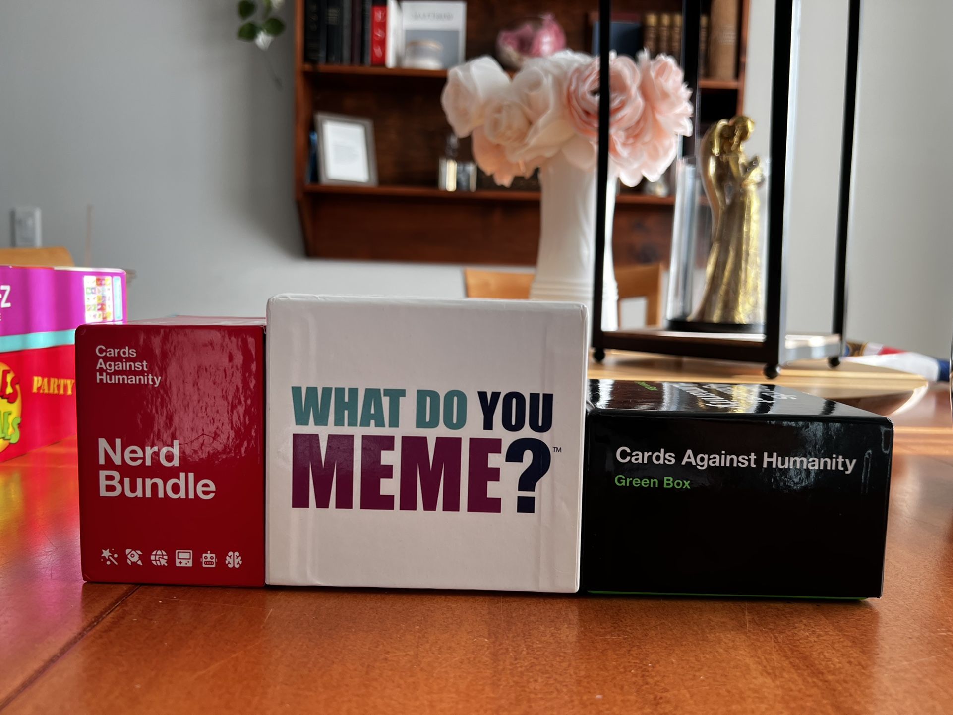 Adult party Games - Cards against Humanity + What Do You Meme
