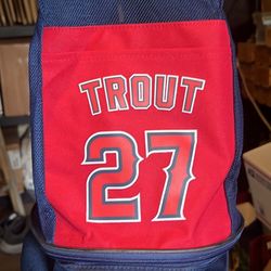 authentic ANAHEIM ANGELS backpack/cooler