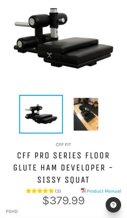 Cff glute ham developer sale