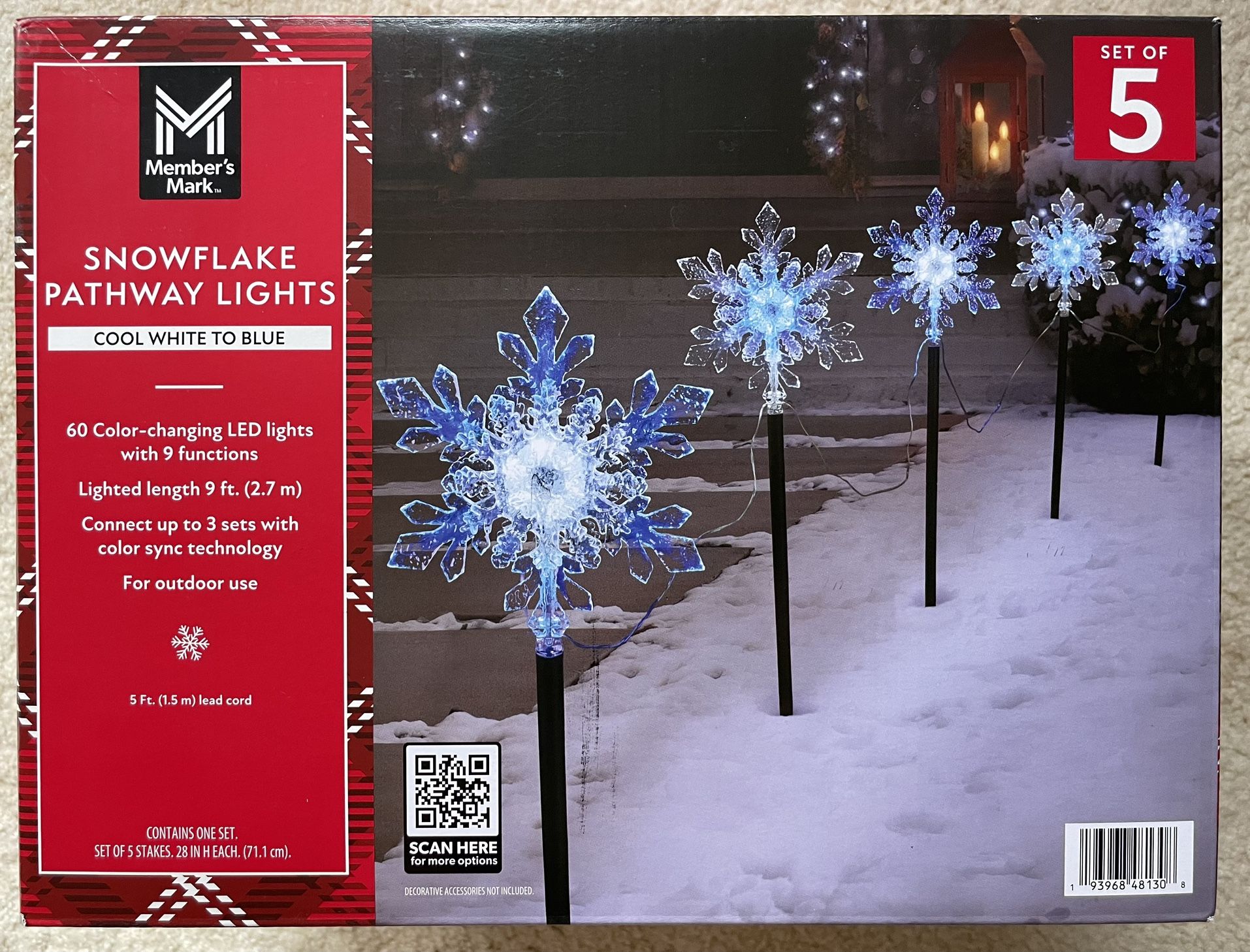 Christmas Snowflakes Ligths