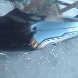 2011-2014 Mercedes C250/350 Coupe (2 doors) Rear Bumper With All The Accessories Oem.