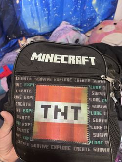 Mini Minecraft backpack