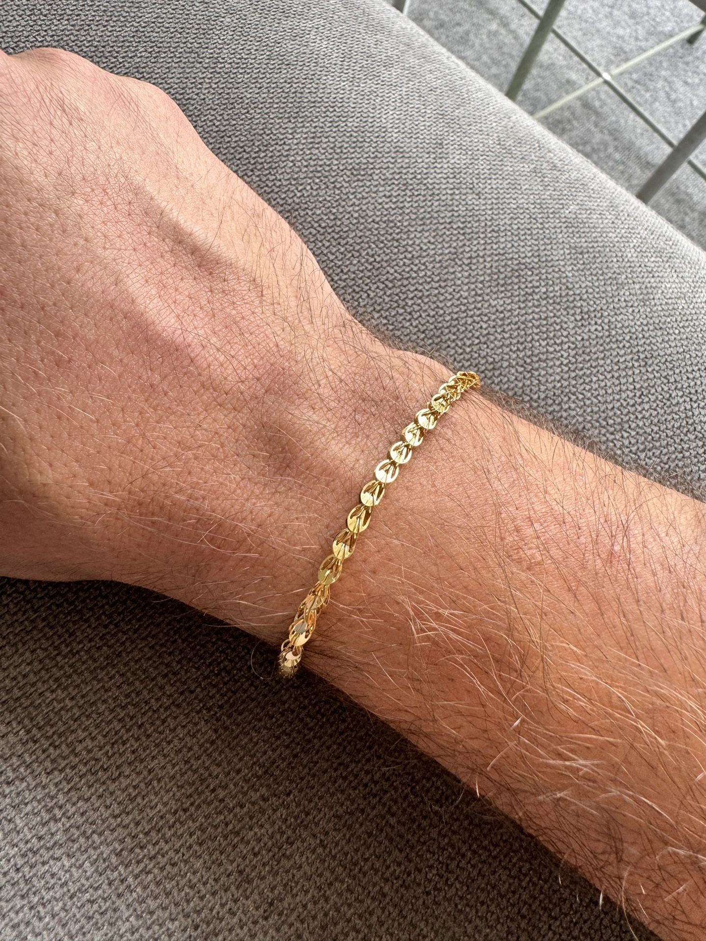 18K Gold Unique Bracelet 