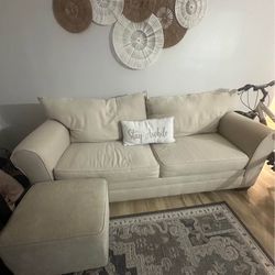 Sleeper Sofa And Ottoman 