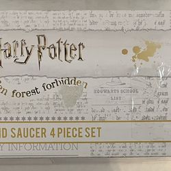 Harry Potter Grim Teacup & Saucer Set (2)