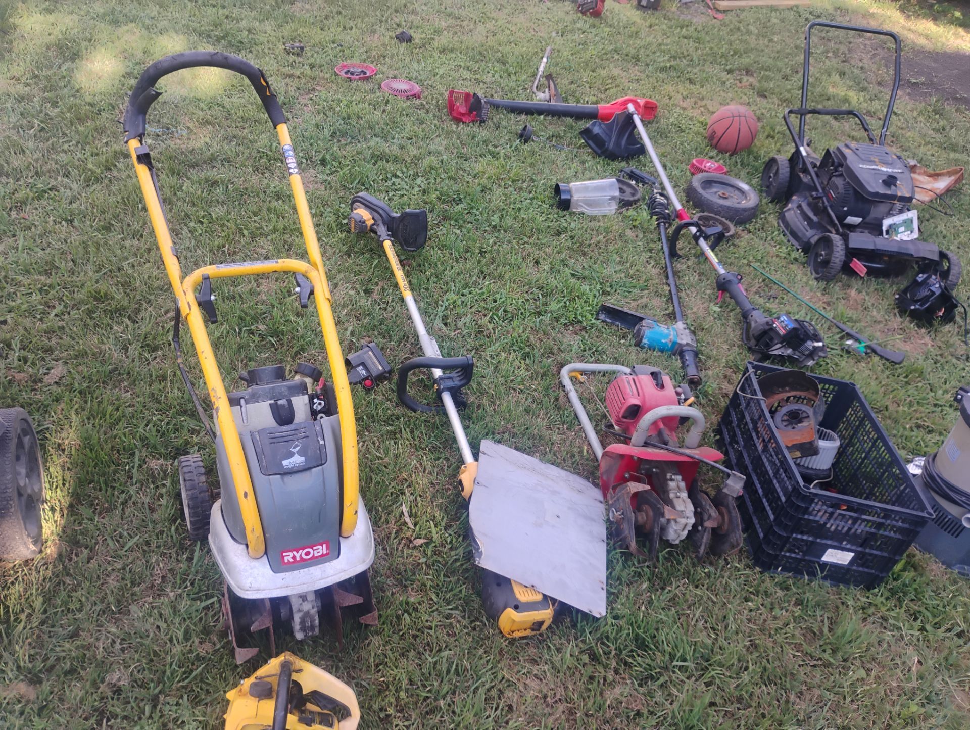 Lawn mowers ,weed eaters, blowers ,power washers, and lawn mowers