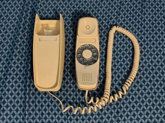 **$40 OBO** Western Electric Trimline Rotary Dial Telephone Untested