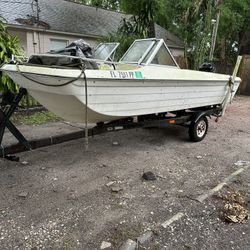 1976 15FT Rinkerbuilt Boat 