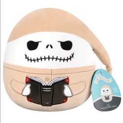 Jack Skellington Squishmallow plush from The Nightmare Before Christmas