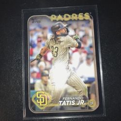 Fernando Tatis Jr Black Parallel /299 All Star Game -2024 Topps Update Series 