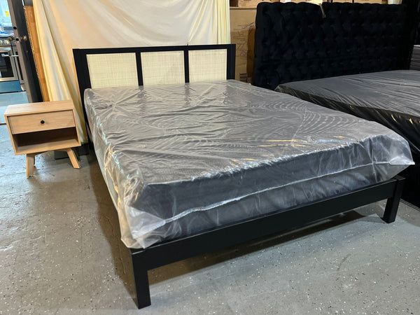 Queen Size Platform Bed Frame Solid Wood ONLY $119 Brand New