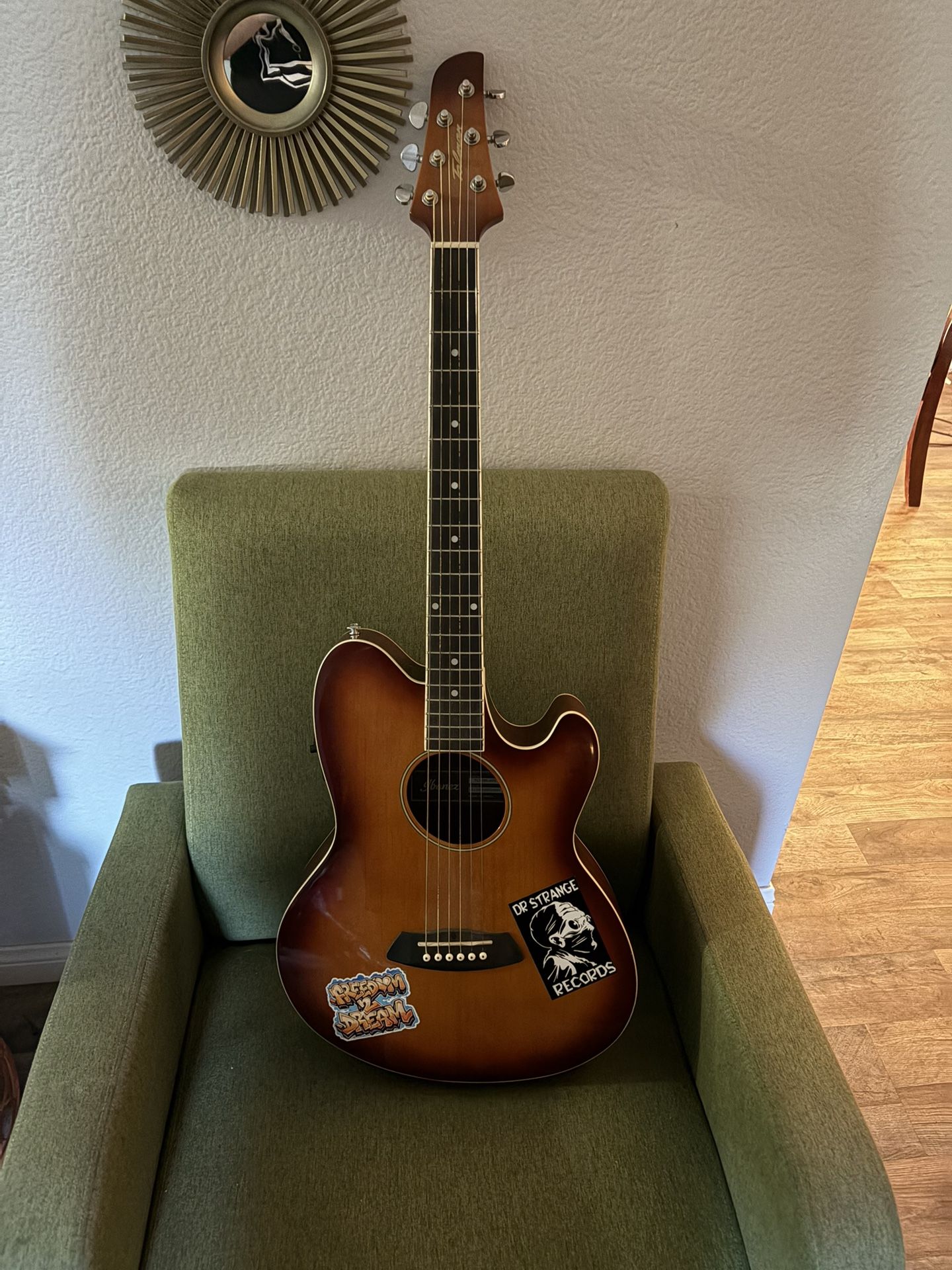 Ibanez Talman Acoustic Guitar Sunburst