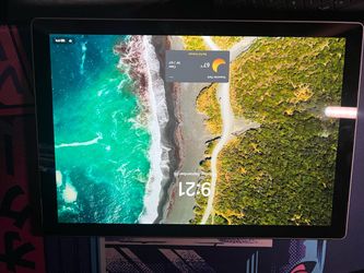 Microsoft surface pro 6 tablet with stylus