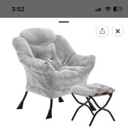Comfy Chair With Stool