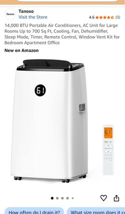 Tanoxo Portable AC Unit