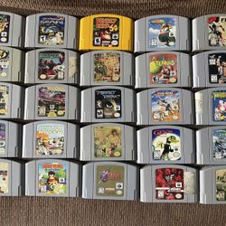 Nintendo 64 Huge Bundle Game Lot 