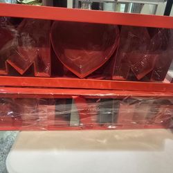 Empty gift boxes