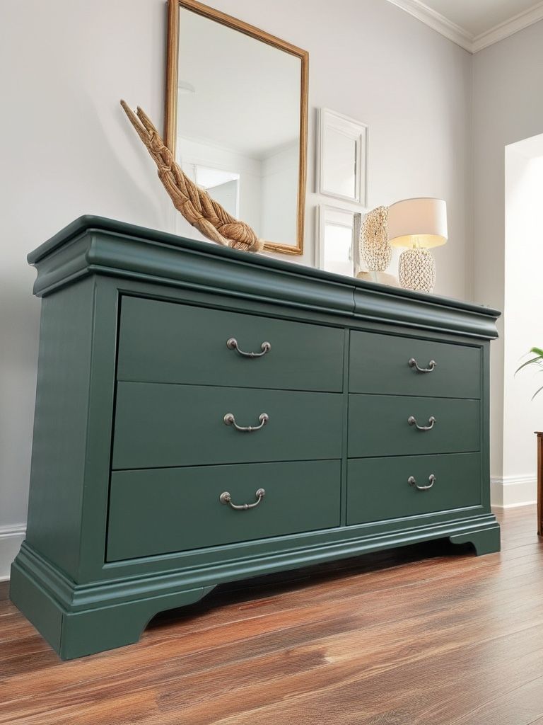 Modern 8-drawer Dresser/buffet/tv Cabinet