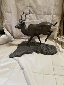‘Flight Over Rough Ground’ - Tom Tischler Bronze Statue