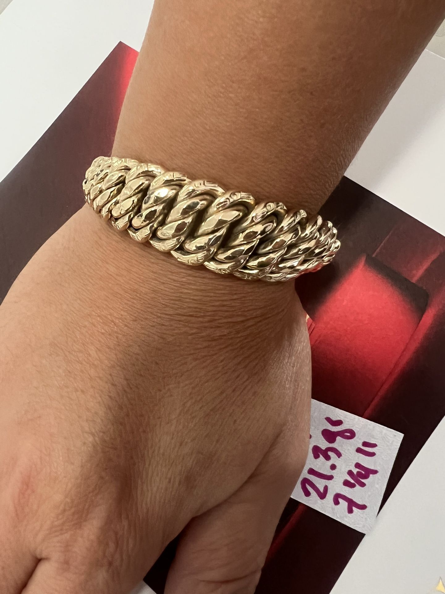 10K 21.3Gr 7.25 Inches Long  Shoes