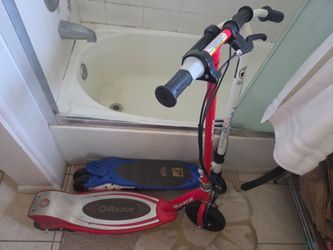 2 electric scooters and chargers. You need a new battery  2 for$30