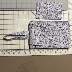 Wristlet Bag For iPhone With 3 Card Slots - 5” X 8”