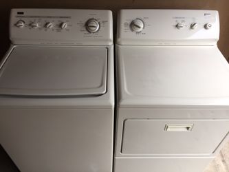 Kenmore Washer And Dryer