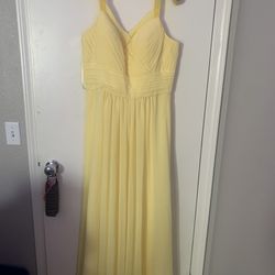 Long Yellow Dress 