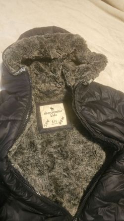 Abercrombie kids sherpa jacket