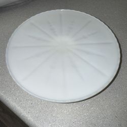 Milk Glass Cake Stand