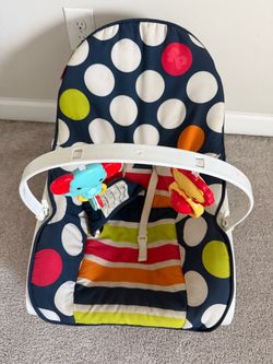 Infant-to-toddler rocker chair (like new)