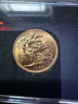 1958  British Sovereign Gold Coin