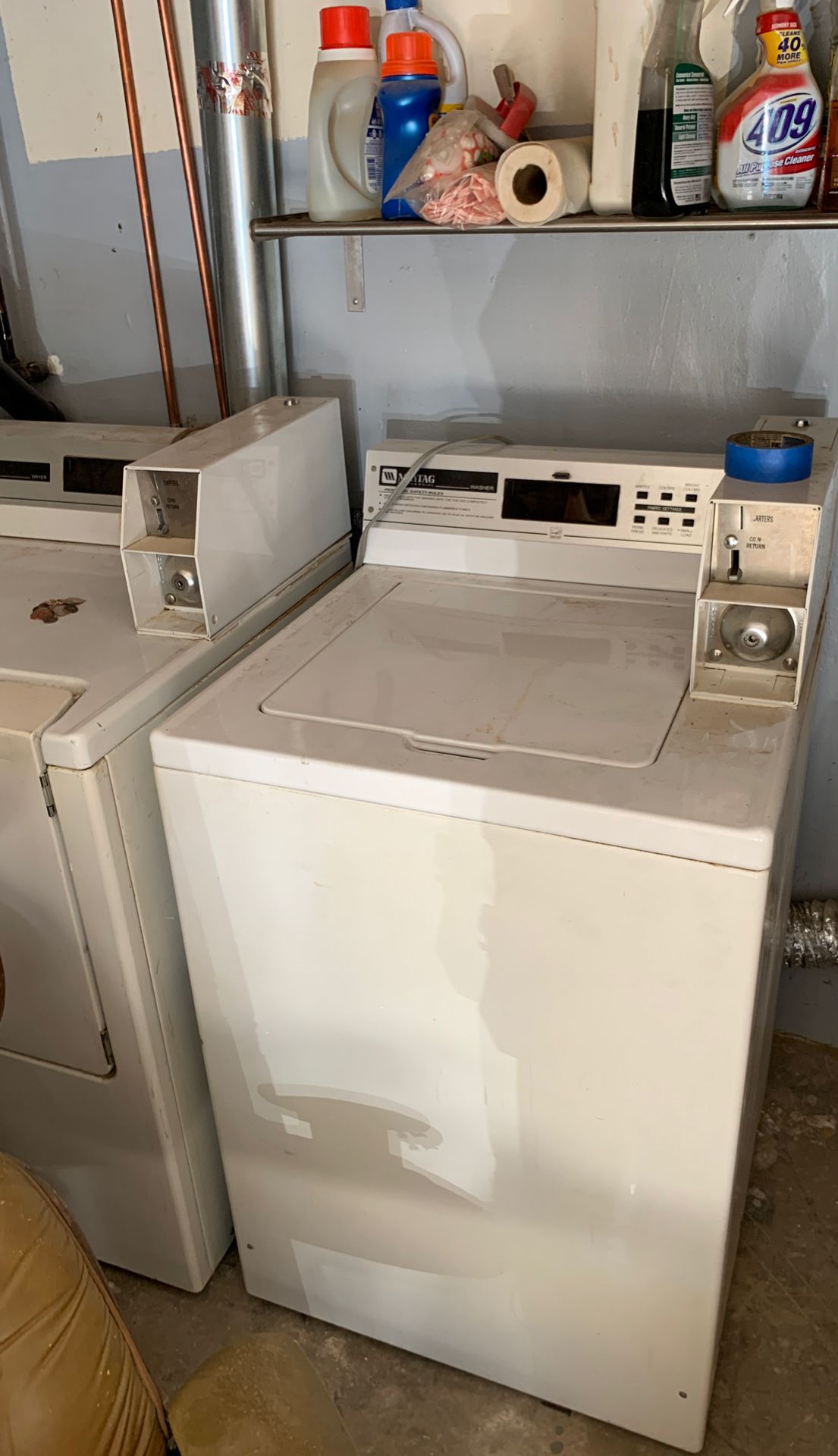Maytag Coin Operated Washer + Dryer