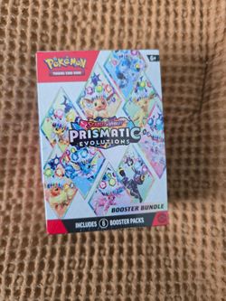 Pokemon TCG Prismatic Evolutions booster bundle