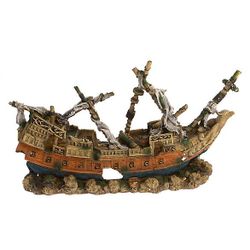 Ship Aquarium Ornament