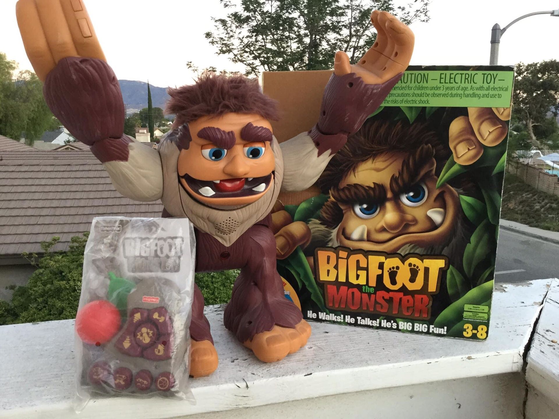 Fisher Price Imaginext “Bigfoot The Monster” Toy
