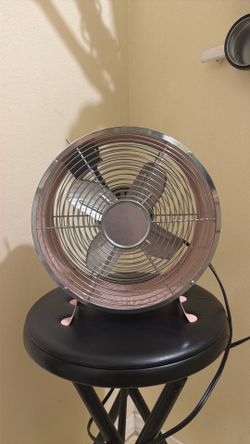 Pink Retro Style Fan