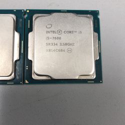 I5-7600 Intel CPU 1151