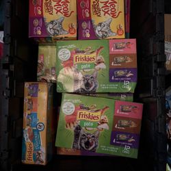 156 Cans Of Wet Cat Food