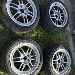 Enkei RPF1 17x8 225/45 Front 17x9 Rear 235/45