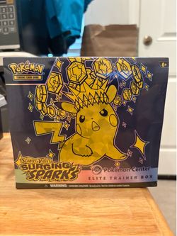 Surging Sparks Pokemon Center ETB (READ DESC)