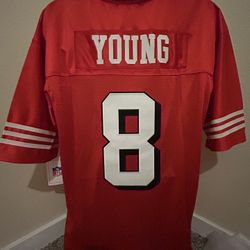 Men’s NWT Steve Young San Francisco 49ers Throwback