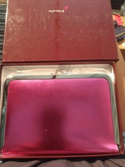 Papyrus Photo Wallet - Metallic Pink NEW!