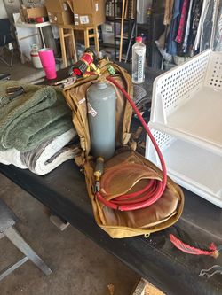 HVAC turbo torch backpack