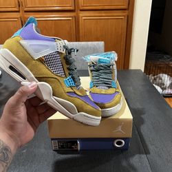 Jordan 4 Union Desert Moss